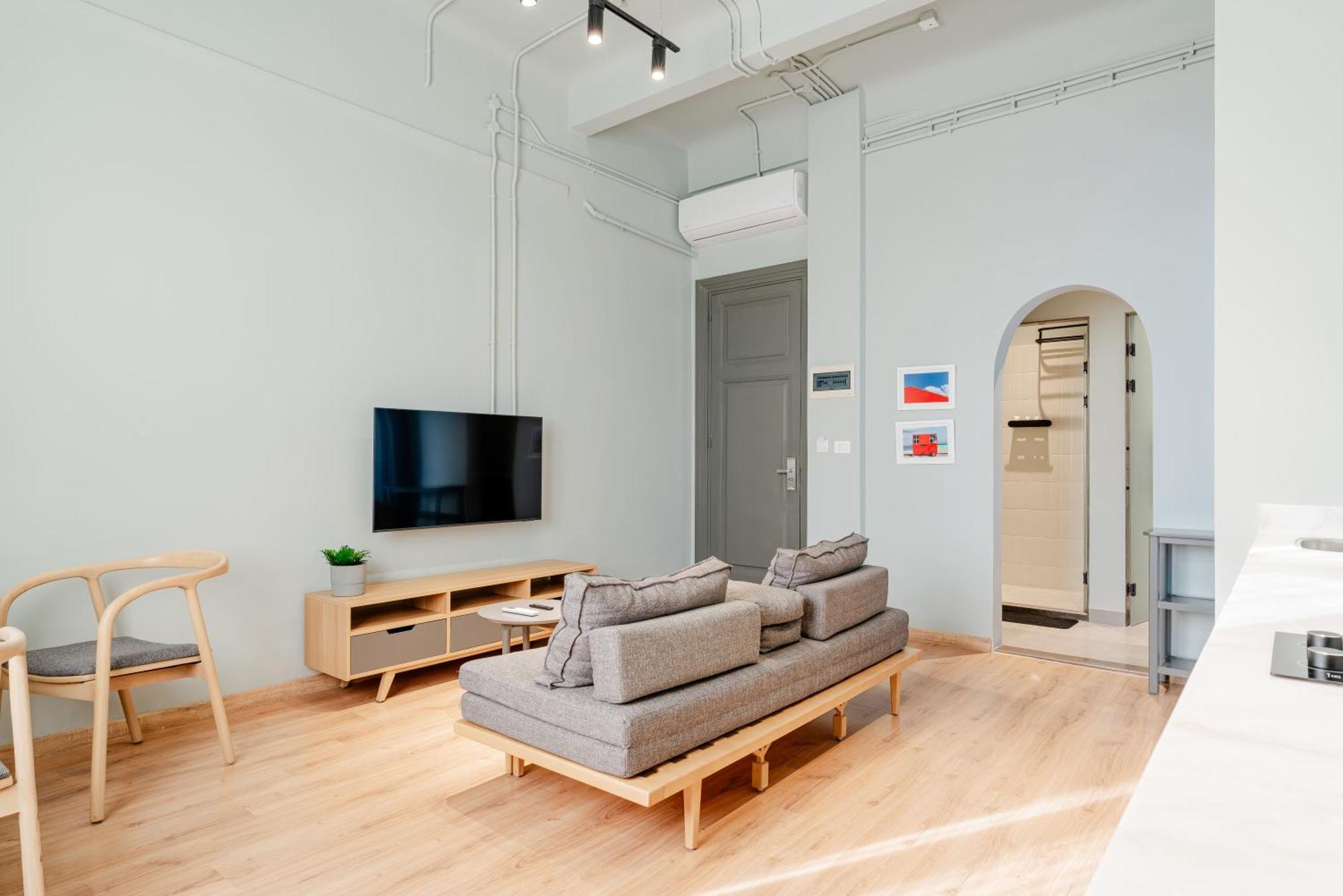Grey L Studio Apartments Downtown Alexandria Menasce House Exteriér fotografie