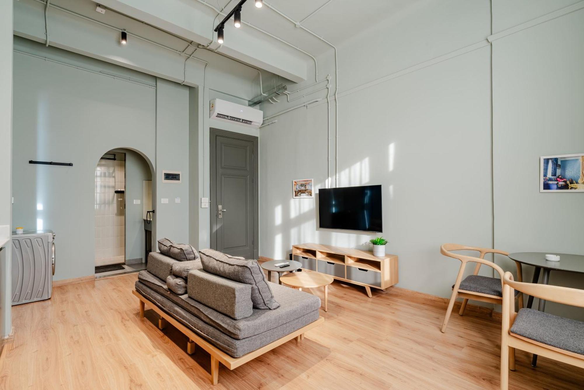 Grey L Studio Apartments Downtown Alexandria Menasce House Exteriér fotografie